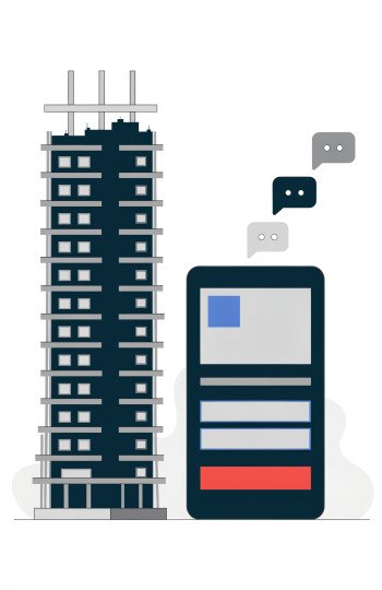 Лендинг для ЖК застройщика — страница-продавец собирает ранние заявки во время стройки